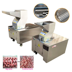 Máquina trituradora de huesos para sopa de res, maquinaria de procesamiento de carne con componente de núcleo de motor - Product Image 2