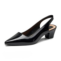 Vente directe usine – Sandales compensées d'été pour femmes, à bout pointu, talon épais, chaussures d'extérieur en PVC légères et tendance