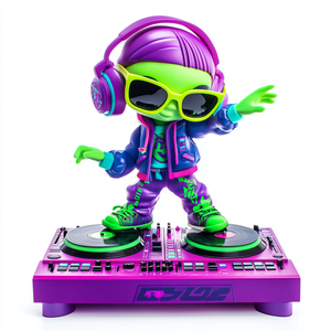 Jouets à colorier personnalisés, impression 3D, fabricant de jouets en vinyle, figurine en vinyle design - Product Image 3