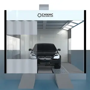 CE Approved Automotive Car Paint Booth Spray Booth Baking Oven For Sale