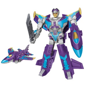 Juguete Robot Transformable Avanzado para Niños Pequeños, Modelo de Avión de Metal Fundido con Fricción Inercial - Product Image 1