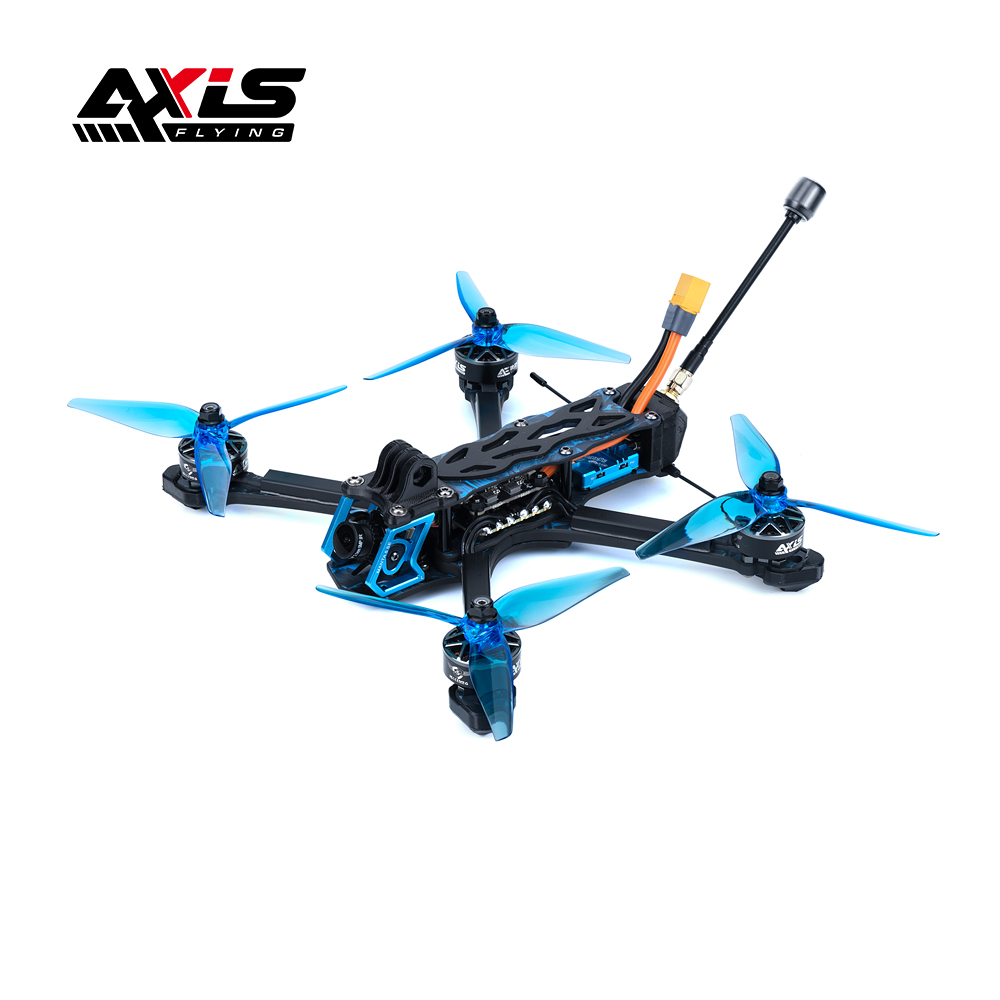 Axisflying Manta 5 SE FPV Drone Kit - Professional Blue Drone for