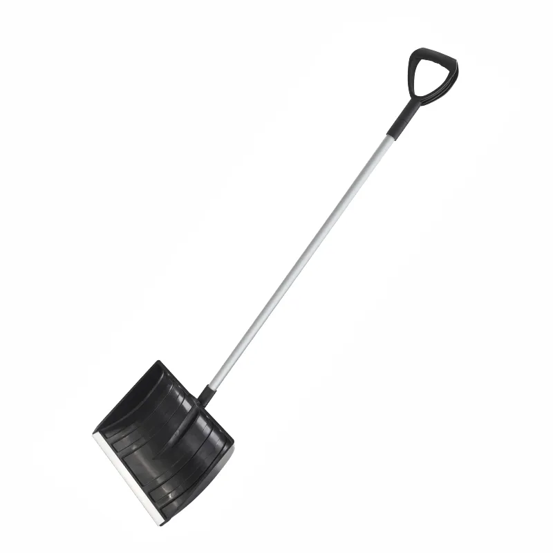 Wholesale Garden Tool Plastic bulk Snow Shovel With Wear Strip and D-Grip Handle