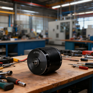 Moteur de drone sans balais en métal <span class=keywords><strong>T</strong></span>-Motor AT1050 <span class=keywords><strong>150CC</strong></span> 8000W 24S 96V, grande puissance, poussée élevée, robuste - Product Image 1