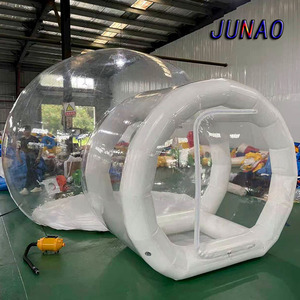 قبة شفافة من البلاستيك PVC على شكل فقاعة للحفلات والفعاليات للأطفال، سهلة التركيب، ماركة JUNAO، ضمان لمدة 12 شهرًا، تتسع لـ 4-6 أشخاص - Product Image 4