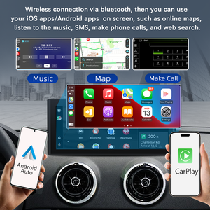 Radio para Auto con Sistema Linux de 10.25 Pulgadas, Navegación GPS para <span class=keywords><strong>Audi</strong></span> <span class=keywords><strong>A3</strong></span> 2014-2020 <span class=keywords><strong>8V</strong></span>, Reproductor Estéreo Multimedia - Product Image 2