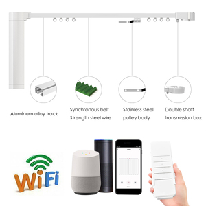 Vườn thông minh sản phẩm nhà tuya Wifi điều khiển từ xa Rèm cơ giới rèm cửa ứng dụng điện thoại kiểm soát rèm - Product Image 4
