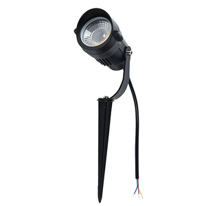 Single Leg LED <strong>Garden</strong> Ground Spike Light Slanted Cap Landscape <strong>Lamp</strong> Warm White for Park Yard Tree Illumination Spotlight - Product Image 2