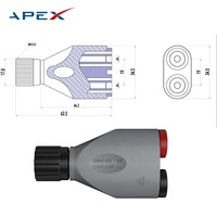 Adaptateur BNC rotatif mâle/femelle, prise banane 4 mm, borne Q9, cuivre, nylon, alimentation 1000 V 20 A