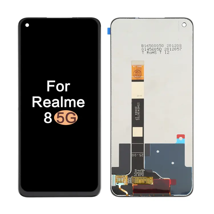 ЖК-дисплеи для мобильного телефона, запасные части, полный дигитайзер в сборе, сменный дисплей, ЖК-дисплеи для OPPO Realme 8 5G RMX3241