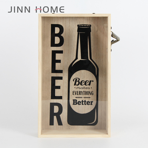 Sáng tạo thân thiện với môi công cụ nhà bếp + Lưu trữ bằng gỗ hộp Rượu Vang nắp chai rượu vang giá thực phẩm nhà phòng khách - Product Image 2