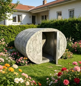 Vivienda Modular a Prueba de Explosiones de Acero y Hormigón de Alta Resistencia Personalizada para <span class=keywords><strong>Refugio</strong></span> de Emergencia en <span class=keywords><strong>el</strong></span> Hogar, para Uso en Supermercados y Gimnasios - Product Image 4