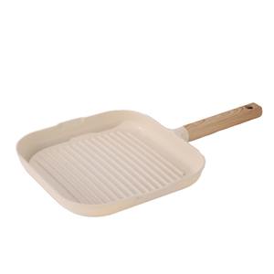 Poêle antiadhésive en pierre Maifan, mini poêle à œufs et steaks <span class=keywords><strong>pour</strong></span> la maison, poêle à frire multifonctionnelle avec manche en bois, compatible induction <span class=keywords><strong>pour</strong></span> le petit-déjeuner - Product Image 5