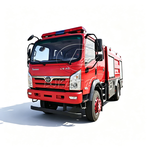 รถดับเพลิงป่าภูเขา4x4 4WD รถกู้ภัยไฟป่า5000ลิตรไตร-ริง - Product Image 1