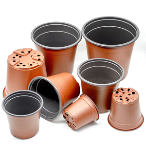 8,9,10,11,12,13,14,15,16,17,18,19,20,21cm diámetro superior reciclado PP termoformado plástico terracota <span class=keywords><strong>maceta</strong></span> - Product Image 1