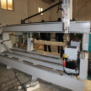 TJ-8040 Máy Khắc Tròn Lớn CNC Router Cho Cột Rồng Cột La Mã Corbel Pilasters Xi Lanh - Product Image 5