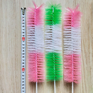 Brosse à bouteilles grande taille C315, brosse à tasses de 42 cm, brosse à manche allongé, brosse de nettoyage, vente en gros disponible (1 Yuan/2 Yuan). - Product Image 1