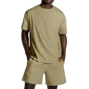 Wholesale Cotton T-shirt Round Neck Plain Advertisement Shirt 100% Cotton High Quality Men's Workwear Customized Logo G17