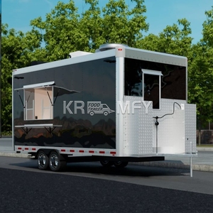 Foodtruck populaire, camion de restauration rapide, remorque de traiteur, boutique de nourriture, foodtruck mobile avec cuisine complète - Product Image 2