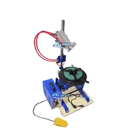 Positionneurs de soudage automatiques, support de torche pneumatique réglable, capacité de 30 kg, positionneur de table tournante pour le soudage de tubes en acier