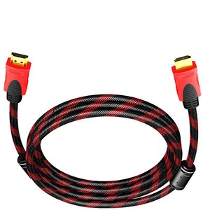 สาย HDMI to HDMI ยาว 1.5 เมตร แบบถัก ความเร็วสูง 1080P หัวต่อชุบทอง สำหรับอุปกรณ์ภาพและเสียง - Product Image 2