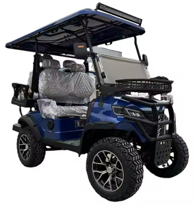 Voiturettes de golf électriques de luxe 4 places prix bon marché buggy <span class=keywords><strong>voiture</strong></span> à vendre <span class=keywords><strong>batterie</strong></span> au lithium chinoise 48 <span class=keywords><strong>volts</strong></span> voiturette de golf classique - Product Image 1