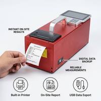 Handheld Road Marking Retroreflectometer Voice Broadcast GPS Integrated Printer Data Export Portable Measurement Instrument