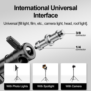 Trípode de Aluminio BeiYang con Amortiguación de Aire y Absorción de Impactos, de Tres Secciones Extensibles, Ligero, para Iluminación de Estudio, Softbox y Cámara - Product Image 4