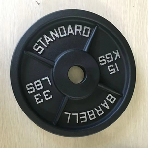 Disco <span class=keywords><strong>Peso</strong></span> in Ghisa Classico e Resistente RUIBO da 20kg per Uso in Palestra, Tutte le Specifiche Disponibili - Product Image 1