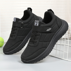 Zapatillas DE <span class=keywords><strong>TENIS</strong></span> atléticas tejidas voladoras transpirables para correr y caminar, cómodas zapatillas de <span class=keywords><strong>suela</strong></span> blanda a la moda, novedad de 2000 - Product Image 5