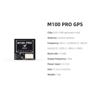 HGLRC M100 PRO Chip GPS B101 Chip Protokol Generasi ke-10 QMC5883L Kompas Enam Inti Baru untuk Penggunaan Laptop