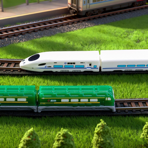 Creative New Realistic <strong>Small</strong> Train Cute DIY Scene Decoration Desktop Car Miniature Resin <strong>Small</strong> <strong>Ornament</strong> - Product Image 2