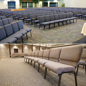 Fabricante de suministro al por mayor metal barato mobiliario de hotel <span class=keywords><strong>sillones</strong></span> modernos sillas de iglesia para iglesias usadas - Product Image 3