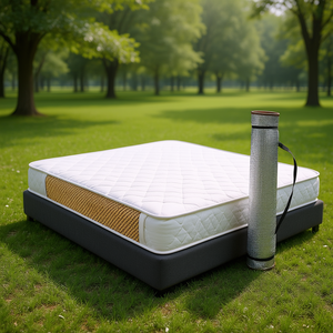 Colchoneta de bambú recubierta de aluminio 60x180cm, colchón refrescante de verano para cama - Product Image 2