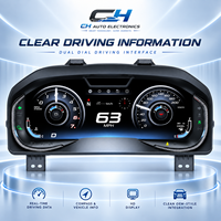 Pour Chevrolet Silverado GMC Sierra Yukon 2019-2023 : Combiné d'instruments LCD, compteur de vitesse, remplacement Plug and Play