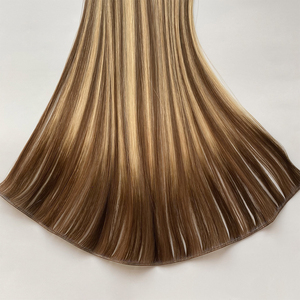 Extensions de cheveux Remy de haute qualité Haiyi 2026, nouvelle arrivée pour Genius Weft # <span class=keywords><strong>Prix</strong></span> de gros pour cheveux humains chinois de qualité supérieure - Product Image 4