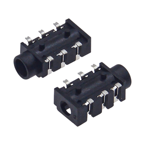 Conector Hembra de Audio Estéreo PJ-313D de 3.5mm, Montaje SMT de 6 Pines con Diseño Simétrico, Conector de Alta Calidad - Product Image 2
