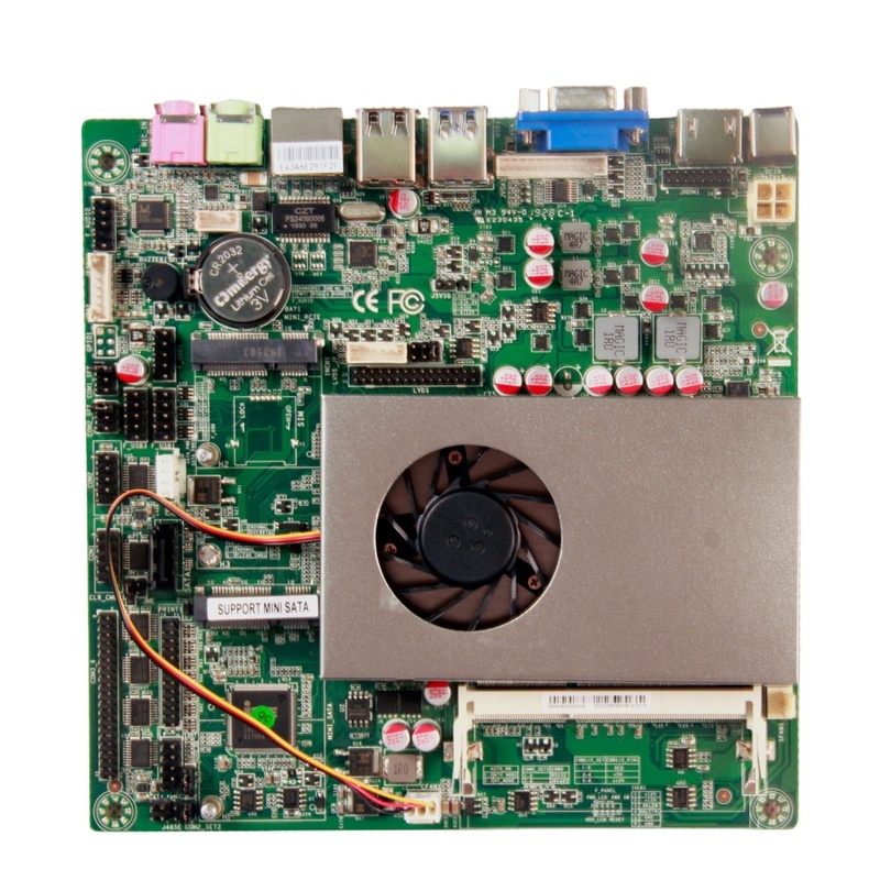 Motherboard 6 Com Celeron J1900 Fanless