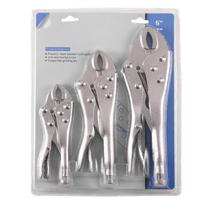 Pince à serrage en acier au chrome vanadium, 6 pouces, à mâchoires dentelées, qualité industrielle, pour serrage et fixation robustes - Product Image 2