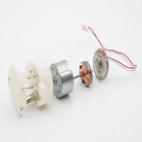 Vente chaude JS30-300 miniature DC jouet moteur à engrenages lumière de pelouse Laser scène lumière rotative piège à mouches moteur rotatif à faible bruit