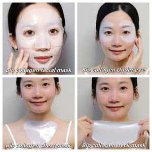 OEM masker hidrogel Bio kolagen dada leher, masker kolagen dalam Korea untuk mengencangkan malam, hidrogel dalam - Product Image 4
