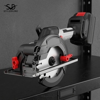Scie circulaire sans fil 20V sans balais, batterie lithium-ion 4Ah rechargeable, pour le bricolage, coupe du bois/du plastique/des métaux mous