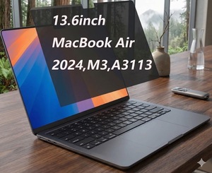 Magnetic <b>Privacy</b> <b>Screen</b> <b>Protector</b> MacBook Air 13.6 inch M3 2024 Removable Laptop <b>Privacy</b> Scree - Product Image 1