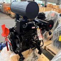 Motor Diésel DCEC CUMINS 4BTA3.9-C125 de 4 Cilindros y 4 Tiempos, Refrigerado por Agua, 125HP 93KW 2200rpm, Compresor de Aire Móvil para Pozos de Agua