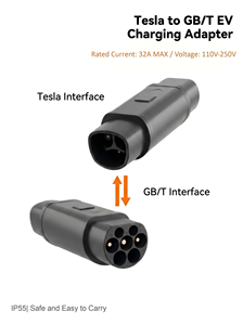 Adaptateur <span class=keywords><strong>de</strong></span> connecteur <span class=keywords><strong>de</strong></span> charge AC <span class=keywords><strong>Tesla</strong></span> vers GB/T, convertisseur <span class=keywords><strong>de</strong></span> charge <span class=keywords><strong>Tesla</strong></span> vers norme CN, fabriqué en Chine - Product Image 2