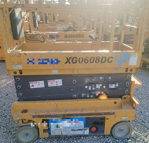 <span class=keywords><strong>Plataforma</strong></span> Elevadora de Tijera Eléctrica de Baja Altura 6.6m XG0608HA para Trabajo Aéreo en Interiores, Marca Global Top 3 - Product Image 4
