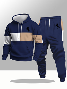 Ensemble sweat à capuche et pantalon <span class=keywords><strong>de</strong></span> survêtement en polaire respirant pour homme, imprimé 3D <span class=keywords><strong>Bonhomme</strong></span> <span class=keywords><strong>de</strong></span> <span class=keywords><strong>neige</strong></span> et flocon <span class=keywords><strong>de</strong></span> <span class=keywords><strong>neige</strong></span> <span class=keywords><strong>de</strong></span> Noël, coupe décontractée, manches longues, avec cordon <span class=keywords><strong>de</strong></span> serrage - Product Image 1