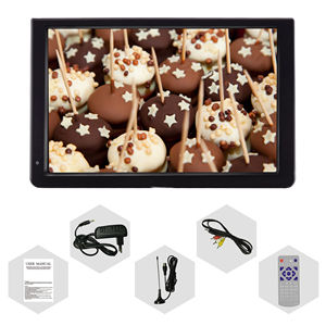 12 inch mini xách tay OEM TV Mini <span class=keywords><strong>isdb</strong></span> <span class=keywords><strong>t</strong></span> Thông Minh Kỹ thuậ<span class=keywords><strong>t</strong></span> số xách tay LED TV - Product Image 2