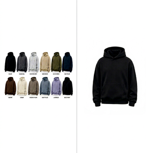 X Sports City – Nouveaux sweats à capuche en molleton pour homme, 100 % personnalisables, coupe oversize à épaules tombantes, avec œillets métalliques ajustables, poche kangourou et poignets côtelés - Product Image 1