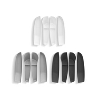 Organisateur de rangement pour voiture compatible avec Tesla Model 3/Y/X 2023 (version améliorée) – Compartiments de poche de porte en TPE – Ensembles de 2 ou 4 pièces